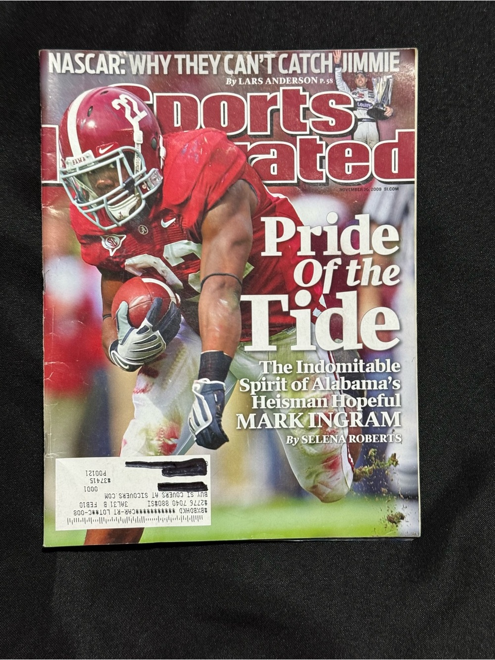 2009 Magazine Collectable-Sports Illustrated-Mark Ingram